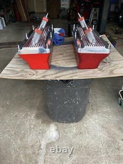 Larson Engineering Aluminum Valve Covers Chevy Sbc Small Block 327 350 Rat Rod