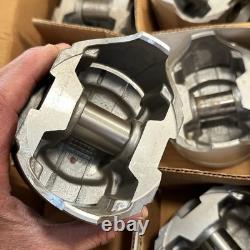 Lot Of 8 New Zollner Z8222.040 Pistons For 350 Chevy Small Block Engine Motor