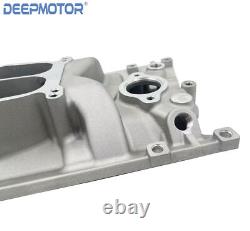 Low-Rise Vortec Intake Manifold Dual Plane for Small Block Chevy SBC 350 1997-up