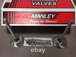 MANLEY 10550-8 2.02 Budget Performance Small Block Chevy Stainless Intake Valves