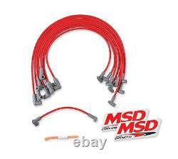 MSD 35599 Super Conductor 8.5mm Spark Plug Wire Set, Small Block Chevy for us