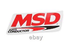 MSD 35599 Super Conductor 8.5mm Spark Plug Wire Set, Small Block Chevy with HEI
