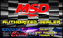 MSD 83603 Ready-To-Run BLACK Distributor Chevy Small and Big Block