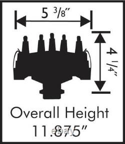 MSD 84697 Pro-Billet Distributor Chevy Small & Big Block with Crank Trigger