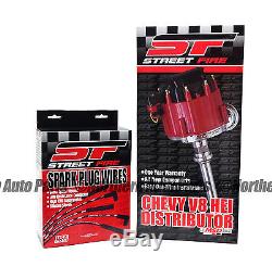 MSD StreetFire Small Block Chevy Distributor with Wire Set HEI 8362 8554 Combo Kit