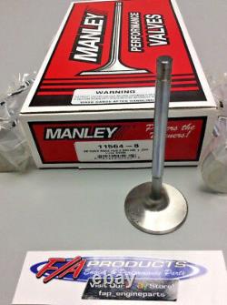 Manley 11564-8 2.080 Small Block Chevy Race Flo Intake Valves Set Of 8