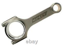 Manley for Chevy Small Block LS/LT1 6.125in H Beam Connecting Rod Set with ARP2000