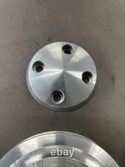 March Small Block Chevy LWP High Flow V Belt Pulley Kit 2 Groove Display Kit