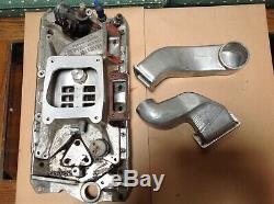 Martin turbo intake manifold SBC parts assembly kit chevy 350 small block