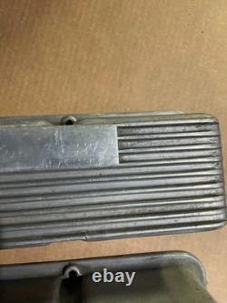 Mickey Thompson Valve Covers Small Block Chevy 327 Finned Aluminum 3276000