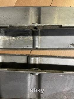 Mickey Thompson Valve Covers Small Block Chevy 327 Finned Aluminum 3276000