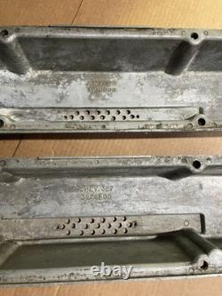 Mickey Thompson Valve Covers Small Block Chevy 327 Finned Aluminum 3276000