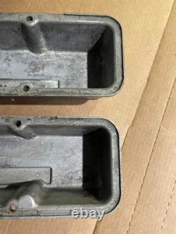 Mickey Thompson Valve Covers Small Block Chevy 327 Finned Aluminum 3276000