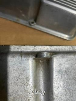 Mickey Thompson Valve Covers Small Block Chevy 327 Finned Aluminum 3276000