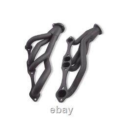 Mid-length Exhaust Header For Small Block Chevy 305 350 400 A/F/G Body Black