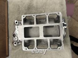 Mooneyham Blowers SMALL BLOCK CHEVY 671 MANIFOLD drag gas 6-71 withwater neck spot