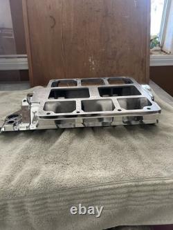 Mooneyham Blowers SMALL BLOCK CHEVY 671 MANIFOLD drag gas 6-71 withwater neck spot
