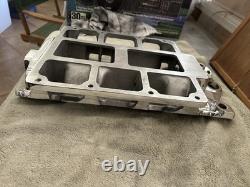 Mooneyham Blowers SMALL BLOCK CHEVY 671 MANIFOLD drag gas 6-71 withwater neck spot