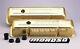 Moroso 68000 Small Block Chevy Aluminum Anodized Gold Valve Covers