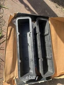 Mr Gasket 6930 SBC Plastic Tall Valve Covers New In Box Small Block Chevy