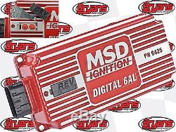Msd 6421 6al-2 Ignition Kit Small Big Block Chevrolet Coil Distributor Wires V8