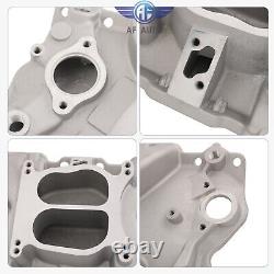 NEW 262-400 Dual Plane Front Intake Manifold For Small Block Chevy SBC 1955-86