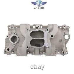 NEW 262-400 Dual Plane Front Intake Manifold For Small Block Chevy SBC 1955-86