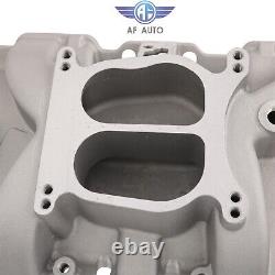 NEW 262-400 Dual Plane Front Intake Manifold For Small Block Chevy SBC 1955-86