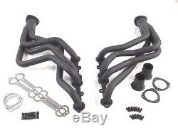 NEW Chevelle Small Block Chevy 350 Long Tube Header Black BPH-2001