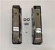NEW V8 Small Block Chevy Tall Smooth Chromed Aluminum Valve Covers 283 350 305