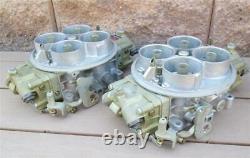 NOS Holley Dominator Carburetors Pair List 6214 Individual Runner Application IR