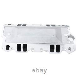 New Dual Plane Air Gap Intake Manifold for Chevrolet 350 1955-1995 Small Block