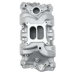 New Dual Plane High Rise Intake Manifold for Chevy 305 350 400 57-86 small block