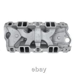 New Dual Plane High Rise Intake Manifold for Chevy 305 350 400 57-86 small block