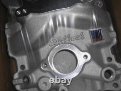 New Edelbrock 2101 Performer Series Intake Manifold fo 1955-86 Small-Block Chevy