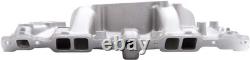 New Edelbrock 2101 Performer Series Intake Manifold fo 1955-86 Small-Block Chevy