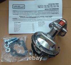 New Edelbrock Victor Series Small Block Chevy 130 Gpm Fuel Pump #1711