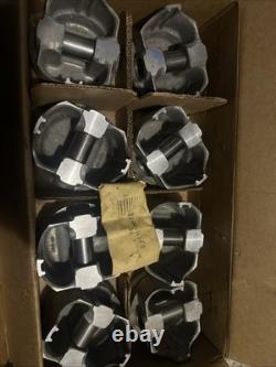 New Old Stock Trw Super Stock Chevy Small Block 350 Forged Pistons L-2327f-30