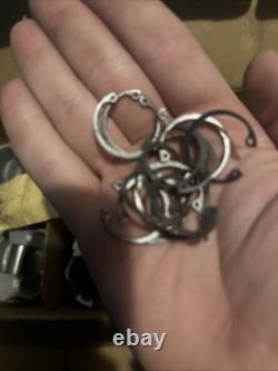 New Old Stock Trw Super Stock Chevy Small Block 350 Forged Pistons L-2327f-30