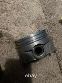 New Old Stock Trw Super Stock Chevy Small Block 350 Forged Pistons L-2327f-30