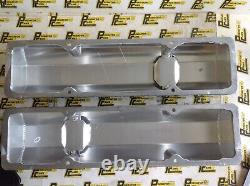 New ProComp Valve Covers Small Block Chevy Polished Sheet Metal PC-3301