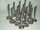 New Sbc 2.08 1.60 +100 Stainless 1 Piece Valves Small Block Chevy Imca Modified