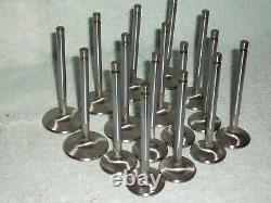 New Sbc 2.08 1.60 Stainless 1 Piece Valves Small Block Chevy Imca Modified Nhra