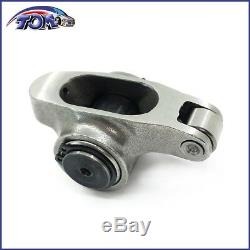 New Small Block Chevy 327 350 400 Stainless Roller Rockers Arms 1.6 Ratio 3/8