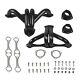New US Manifold Exhaust Headers For 283-400 V8 Small Block Chevy Street Rod SBC