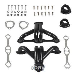 New US Manifold Exhaust Headers For 283-400 V8 Small Block Chevy Street Rod SBC