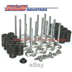 New Z28 Springs, 1.94 & 1.6 Stainless Steel Valve Kit sb Chevy 400 350 327