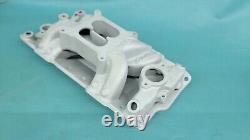Nice Edelbrock Performer RPM Air Gap Small Block Chevy Intake Manifold 7501 Sbc