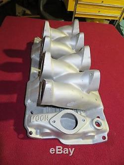 Nostalgic Moon Small Block Chevy Weber Intake Manifold 283 327 350 Gasser