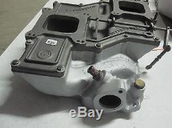 Offenhauser Small Block Chevy Intake Manifold 5893 Low Profile Dual Top SBC